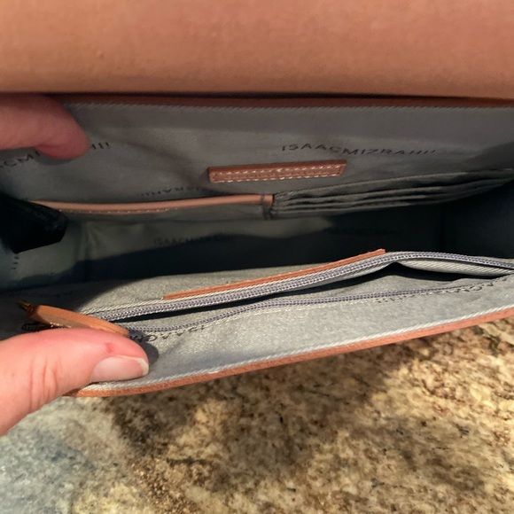 Isaac Mizrahi Blush Leather Shoulder Bag - Picture 6 of 6